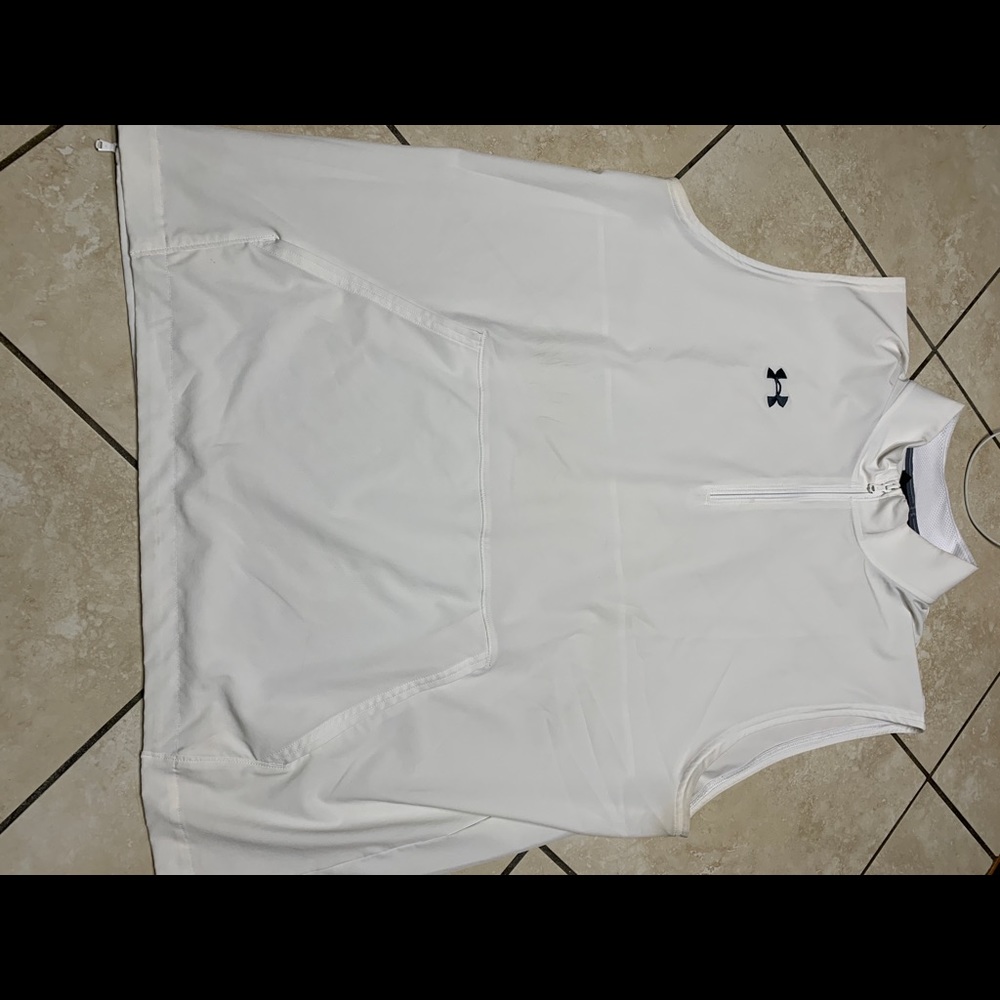 COPY - UA 1/4 zip sleeveless vest xxl.